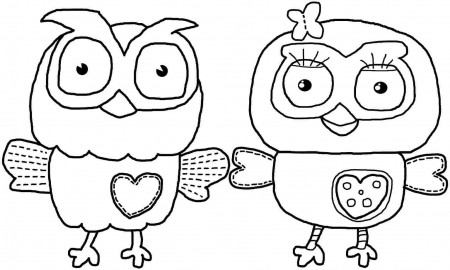 Free Owl Coloring Pages Image 2 - VoteForVerde.com