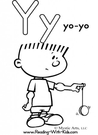 Letter Y Coloring Sheet #Letters #Alphabet #ColoringSheets ...