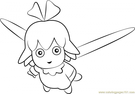 Ribbon Coloring Page for Kids - Free Kirby Printable Coloring Pages Online  for Kids - ColoringPages101.com | Coloring Pages for Kids