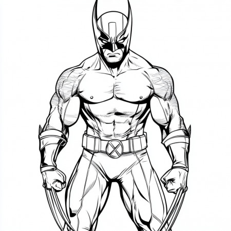 47 Wolverine Coloring Pages: Unleash ...