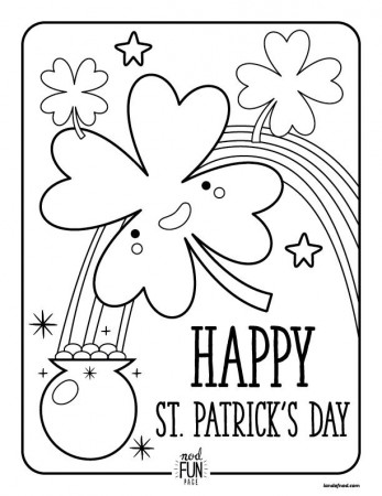 60+ St. Patrick's Day Activities and Coloring Pages - Sunshine and  Munchkins | St patrick day activities, St patricks crafts, St patrick's day  crafts