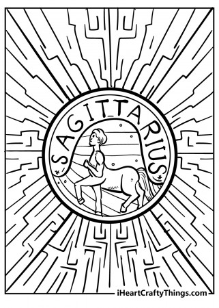 Printable Zodiac Sign Coloring Pages (Updated 2023)
