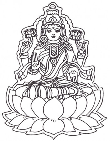 Art Therapy coloring page India : Hindu ...