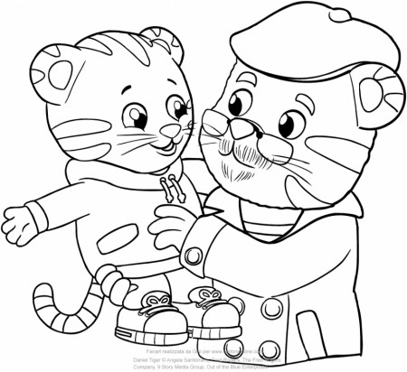 Get This Daniel Tiger Coloring Pages for Kids 4bvo5 !