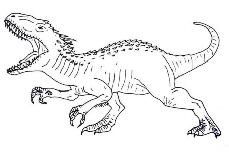 Amazing Jurassic World Coloring Pages Picture - Whitesbelfast.com
