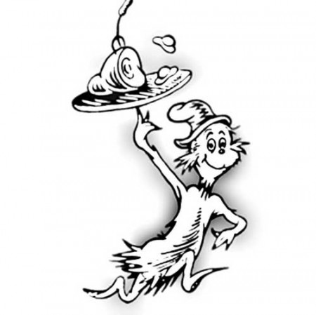 Dr Seuss Coloring Pages Cat In The Hat | Cooloring.com