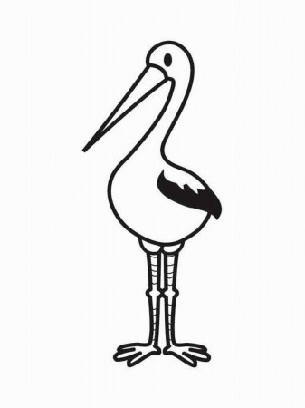 Storks Coloring Pages