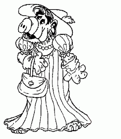 Alf Coloring Pages