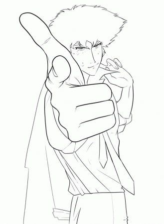 Cowboy Bebop Coloring Pages - Coloring Pages For Kids And Adults