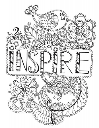 Pin on inspirational coloring: inspirational coloring books(Stress  Relieving Patterns