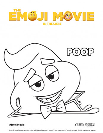 Printable Emoji Movie Coloring Pages #TheEmojiMovie #EmojiMovie - Mrs.  Kathy King