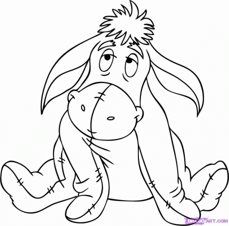 Eeyore - Eor Coloring Page