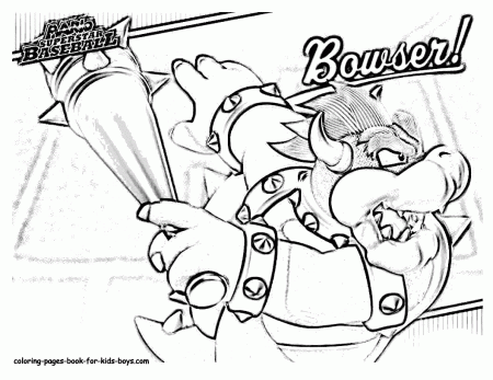 Bowser Coloring Pages (15 Pictures) - Colorine.net | 6988