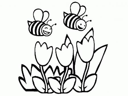 Bee Coloring Pages Coloring Bee Honey Coloring Ideas Gallery 19471 ...