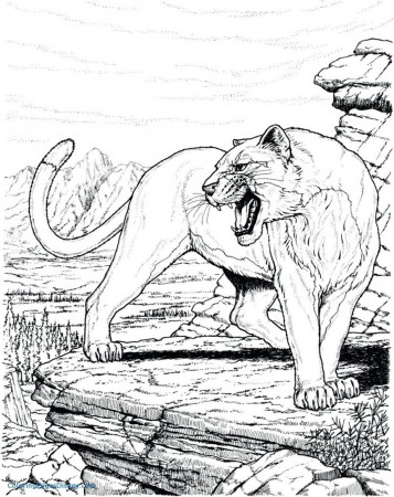Lion Coloring Pages, Clipart, And Other Free Printable Design Themes