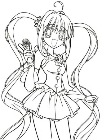 Coloring pages mermaid melody - picture 32