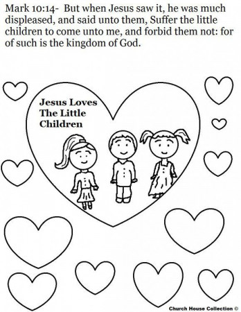 Love One Another - Coloring Pages for Kids and for Adults