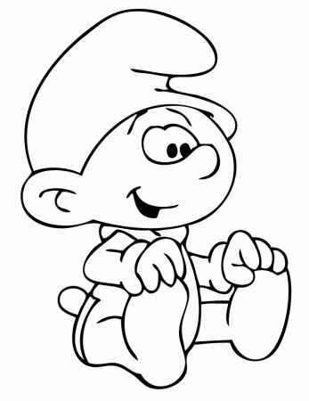 The Smurfs Coloring Pages and Book | UniqueColoringPages