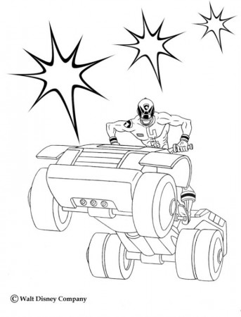 POWER RANGERS coloring pages : 64 printables of your favorite TV 
