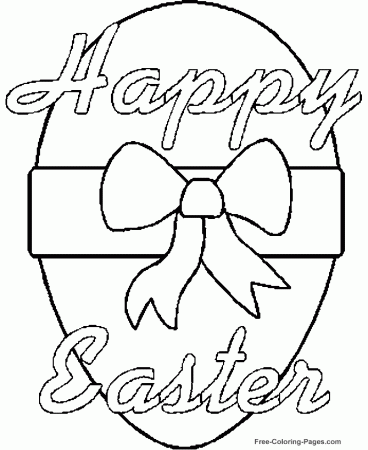Easter Coloring Pages, Sheets and Pictures