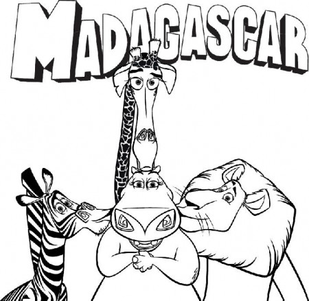 Madagascar Coloring Pages | Color Page