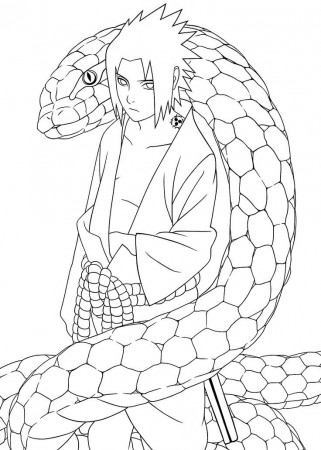 Naruto Printable - Coloring Pages for Kids and for Adults