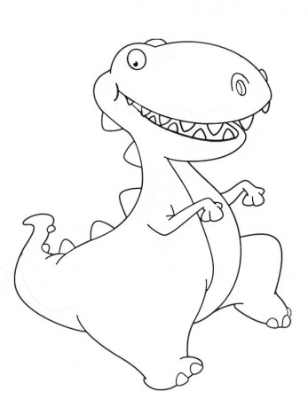 Baby Dinosaur | Free Coloring Pages on Masivy World