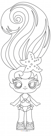 Blume dolls coloring page