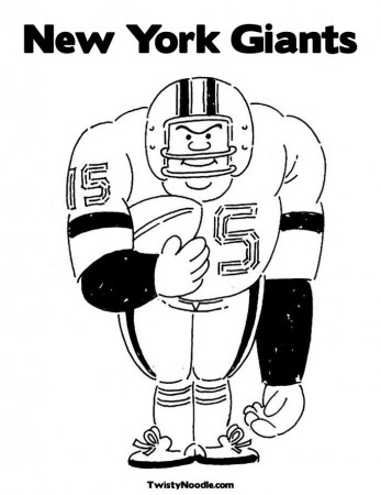 Ny giants pictures to coloring pages