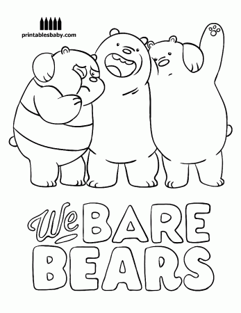 We Bare Bears | Dibujos de escandalosos, Portada de cuaderno de ...
