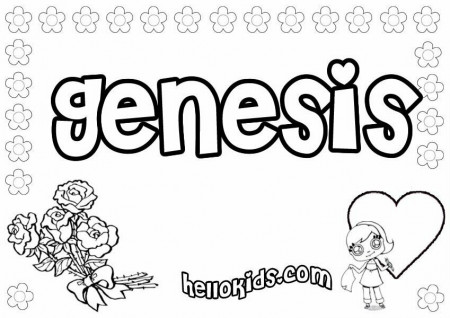 Genesis coloring pages - Hellokids.com