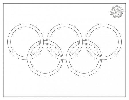 Best Olympics Coloring Pages - Olympic Rings & Olympic Torch | Kids  Activities Blog