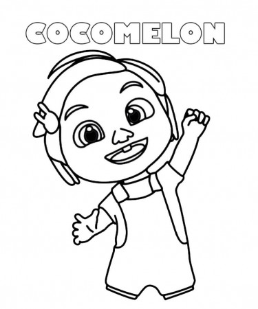 Nina Cocomelon Coloring Page - Free Printable Coloring Pages for Kids
