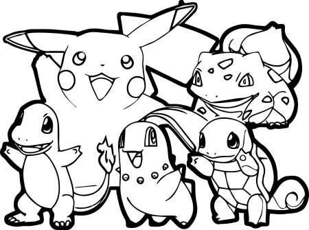 Pokemon for children - All Pokemon coloring pages Kids Coloring Pages