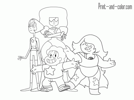 Steven Universe coloring pages | Print ...