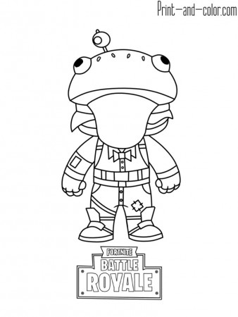 Fortnite coloring pages | Print and ...