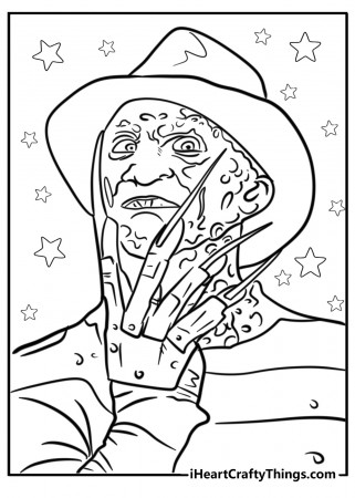 25 New Horror Coloring Pages (100% Free ...