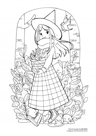 Cosy Colouring Pages :: Behance