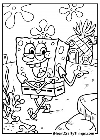 20 Super Fun Spongebob Coloring Pages ...