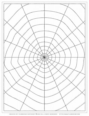 Free Coloring Pages - Spider Web ...