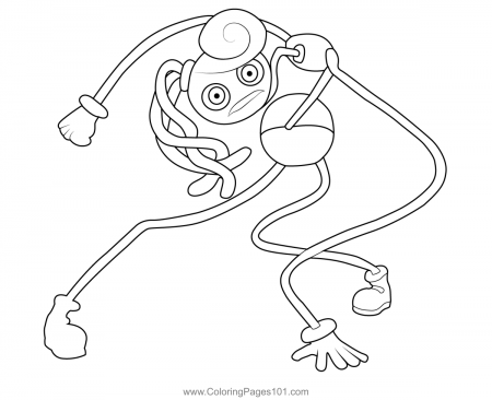 Furious Poppy Playtime Coloring Page ...