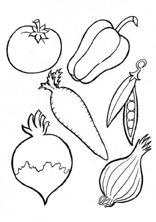 Free & Printable Fresh Radish Coloring Picture, Assignment Sheets Pictures  for Child | Parentune.com