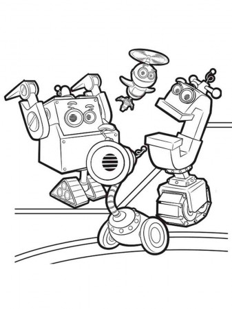 Rusty Rivets coloring pages