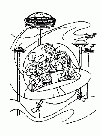 Jetsons Coloring Pages | Kleurplaten