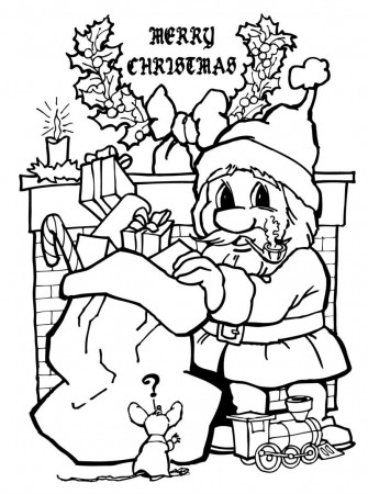 Coloring Books | Twas Night Before Christmas Really Big Coloring Book