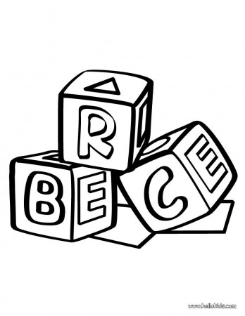 block coloring pages | Coloring pages, Lego coloring pages, Abc coloring
