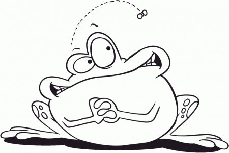 Proficiency Frogs Colouring Frog On Lily Pad Coloring Page ...