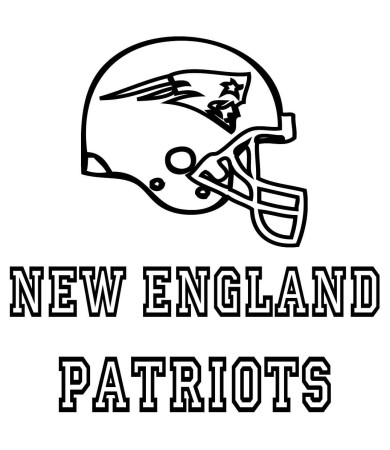 11 Free Printable New England Patriots Coloring Pages – ScribbleFun