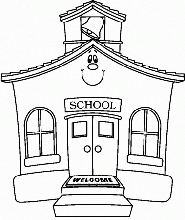 Schoolhouse Coloring Pages - Best Coloring Pages For Kids
