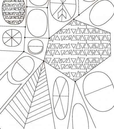 Image result for modern art colouring pages | Coloring books, Coloring pages,  Mid century modern patterns
